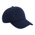 French Navy - Front - Beechfield Authentic 5-Panel Cap