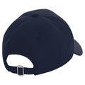 French Navy - Back - Beechfield Authentic 5-Panel Cap