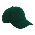 Bottle Green - Front - Beechfield Authentic 5-Panel Cap