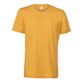 Heather Mustard - Front - Bella + Canvas Adults Unisex Heather Cvc Short Sleeve T-Shirt