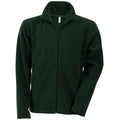 Forest Green - Front - Kariban Mens Falco Full Zip Anti Pill Fleece Jacket