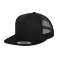 Black - Front - Flexfit By Yupoong Classic Trucker Cap