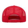 Red - Back - Flexfit By Yupoong Foam Trucker Cap