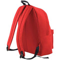 Bright Red - Back - Bagbase Original Plain Backpack