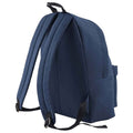 French Navy - Back - Bagbase Original Plain Backpack