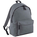 Graphite Grey - Front - Bagbase Original Plain Backpack