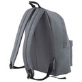 Graphite Grey - Back - Bagbase Original Plain Backpack