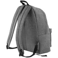 Grey Marl - Back - Bagbase Original Plain Backpack