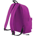 Magenta - Back - Bagbase Original Plain Backpack