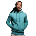 Teal - Back - Anthem Mens Hoodie