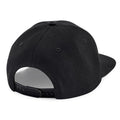 Black - Back - Beechfield 6 Panel Snapback Cap