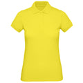 Solar Yellow - Front - B&C Womens-Ladies Inspire Polo Shirt