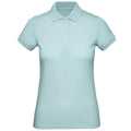 Millennial Mint - Front - B&C Womens-Ladies Inspire Polo Shirt