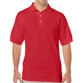 Red - Front - Gildan Mens Classic DryBlend Polo Shirt