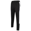 Black-White - Front - Finden & Hales Unisex Adult Tracksuit Bottoms