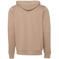 Tan - Side - Bella + Canvas Unisex Adult Fleece Full Zip Hoodie