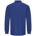 Royal Blue - Back - PRORTX Mens Long-Sleeved Polo Shirt