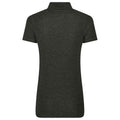 Charcoal - Back - PRO RTX Womens-Ladies Polo Shirt