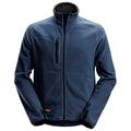 Navy - Front - Snickers Mens Fleece Jacket