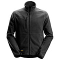 Black - Front - Snickers Mens Fleece Jacket