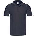 Deep Navy - Front - Fruit Of The Loom Mens Original Polo Shirt