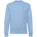 Sky Blue - Front - Fruit of the Loom Mens Classic 80-20 Set-in Sweatshirt