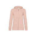 Soft Rose - Front - B&C Womens-Ladies Organic Hoodie