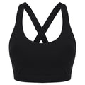 Black - Front - Tombo Womens-Ladies Core Medium Impact Bra