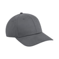 Black - Side - Beechfield Unisex Adult Urbanwear 6 Panel Snapback Cap