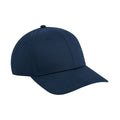 Navy - Front - Beechfield Unisex Adult Urbanwear 6 Panel Snapback Cap