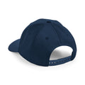 Navy - Back - Beechfield Unisex Adult Urbanwear 6 Panel Snapback Cap