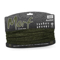 Olive - Back - Beechfield Unisex Adult Morf Spacer Marl Neck Warmer