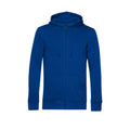 Royal Blue - Front - B&C Mens Organic Zipped Hoodie