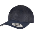 Navy - Front - Flexfit Unisex Adult Omnimesh Mesh Cap