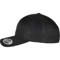 Black - Side - Flexfit Unisex Adult Omnimesh Mesh Cap