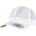 White - Front - Flexfit Unisex Adult Omnimesh Mesh Cap