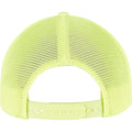 Neon Yellow - Back - Flexfit Unisex Adult Omnimesh Mesh Cap