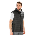 Black - Back - Result Mens Promo Body Warmer