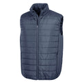 Navy - Front - Result Mens Promo Body Warmer