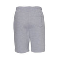 Heather Grey - Back - TriDri Mens Heather Sweat Shorts