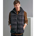 Black - Back - 2786 Mens Latitude Hooded Body Warmer