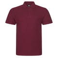 Burgundy - Front - PRO RTX Mens Pro Polo Shirt