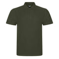 Khaki - Front - PRO RTX Mens Pro Polo Shirt