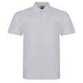 Heather Grey - Front - PRO RTX Mens Pro Polo Shirt