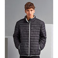 Black-Light Grey - Back - 2786 Mens Traverse Padded Jacket