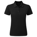 Black - Front - Premier Womens-Ladies Sustainable Polo Shirt