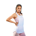 White - Back - TriDri Womens-Ladies Organic Tank Top