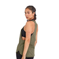 Olive - Back - TriDri Womens-Ladies Organic Tank Top