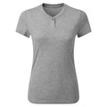 Grey - Front - Premier Womens-Ladies Comis Marl Sustainable T-Shirt