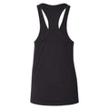 Black - Back - Bella + Canvas Womens-Ladies Jersey Racerback Tank Top